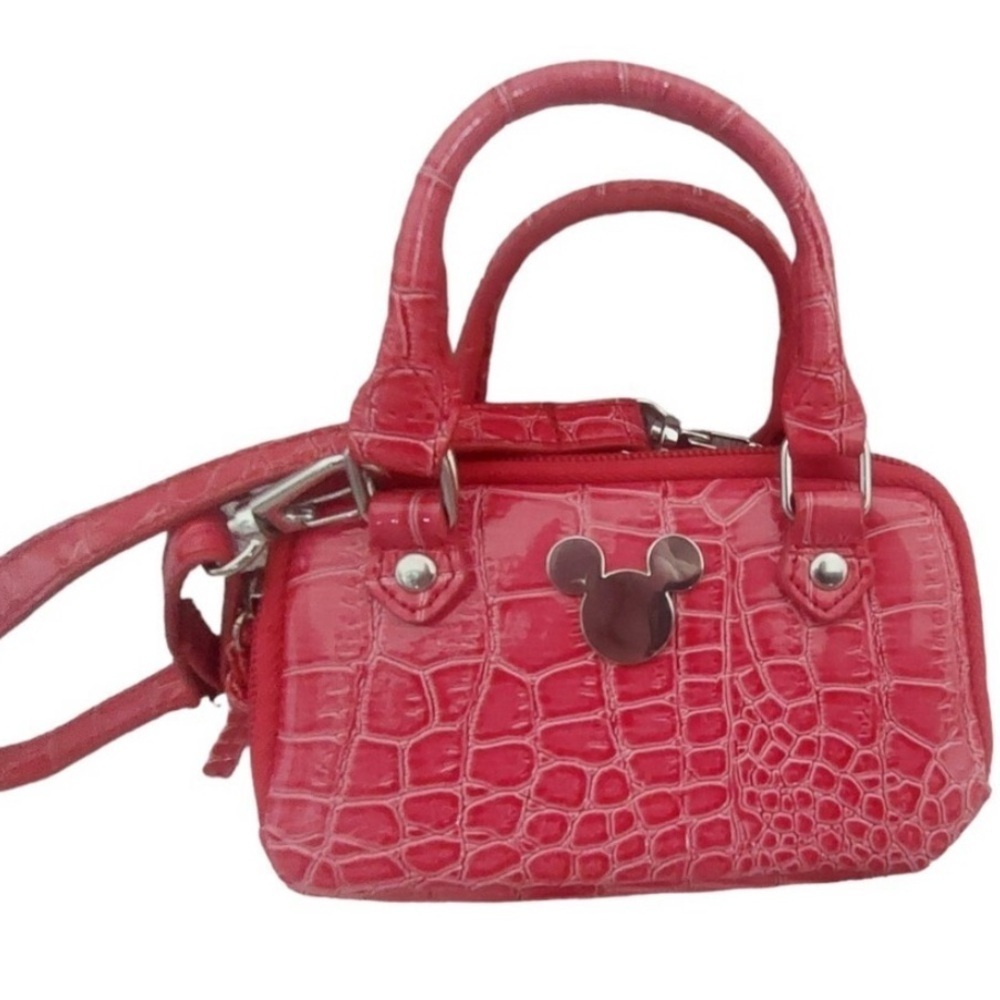 Disney Red Croc-Embossed Mini Bag - Picture 12 of 12